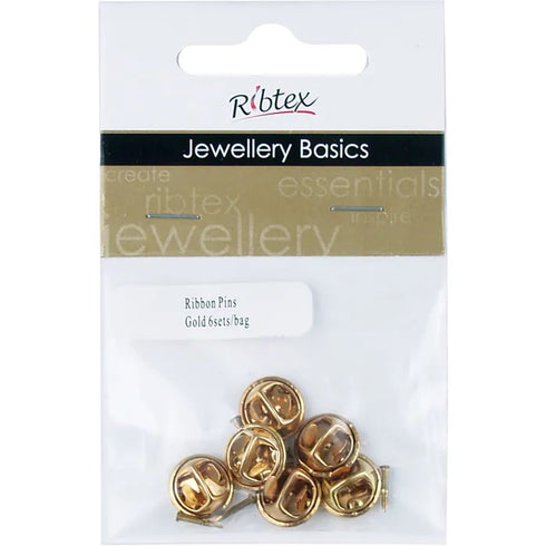 Metal Alloy Ribbon Pins